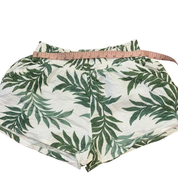 Joyspun 100% Cotton Palm Leaf 2 Piece Set Women’s Sz 4-6 Vacation Beach Costal - Picture 10 of 15
